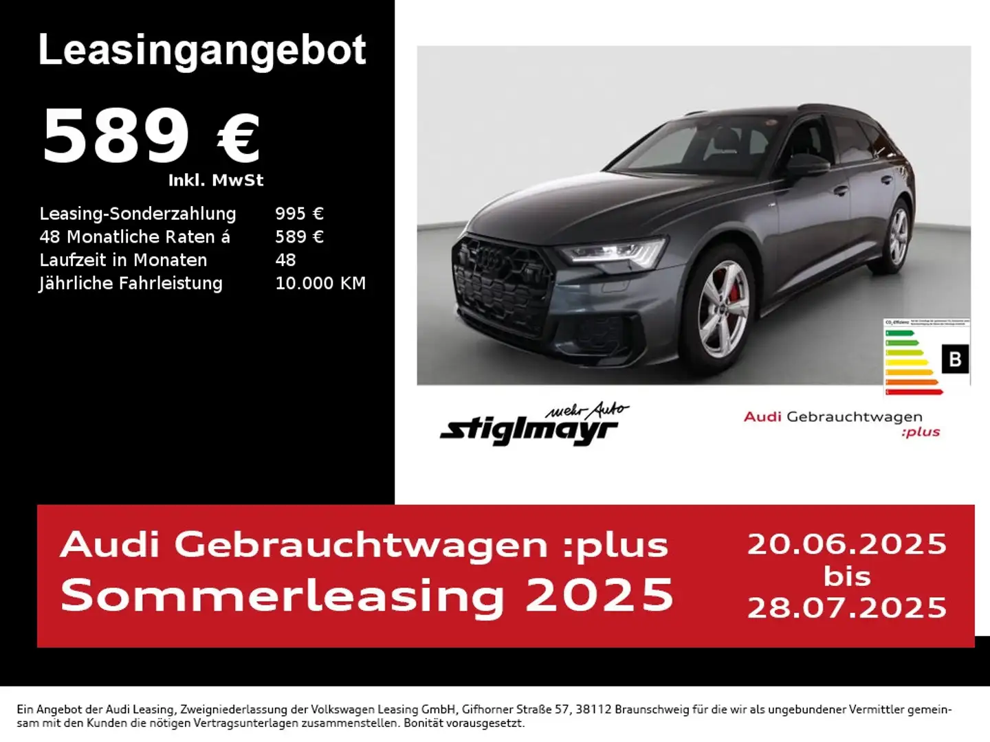 Audi A6 Avant S-line 55 TFSIe AHK+HD-MATRIX+HUD+PANO Gris - 1