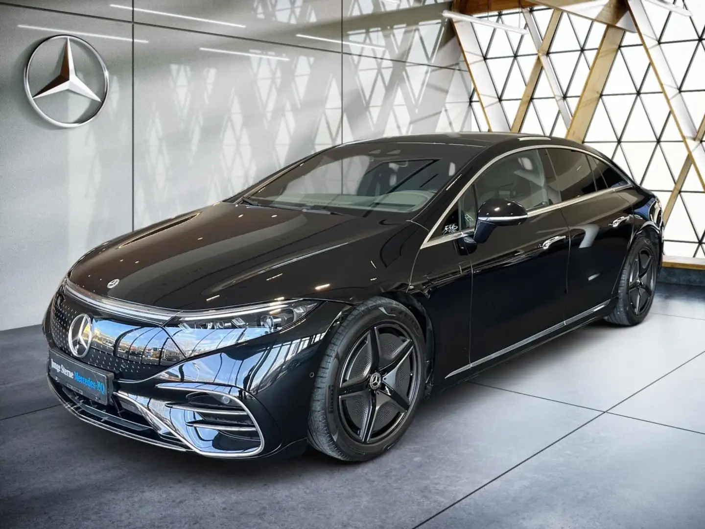 Mercedes-Benz EQS 580 4MATIC AMG Hyperscreen*Pano*HAL*Burm-3D* Schwarz - 2