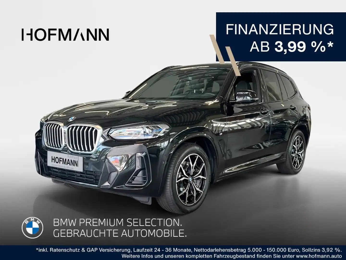 BMW X3 M Sport Schwarz - 1