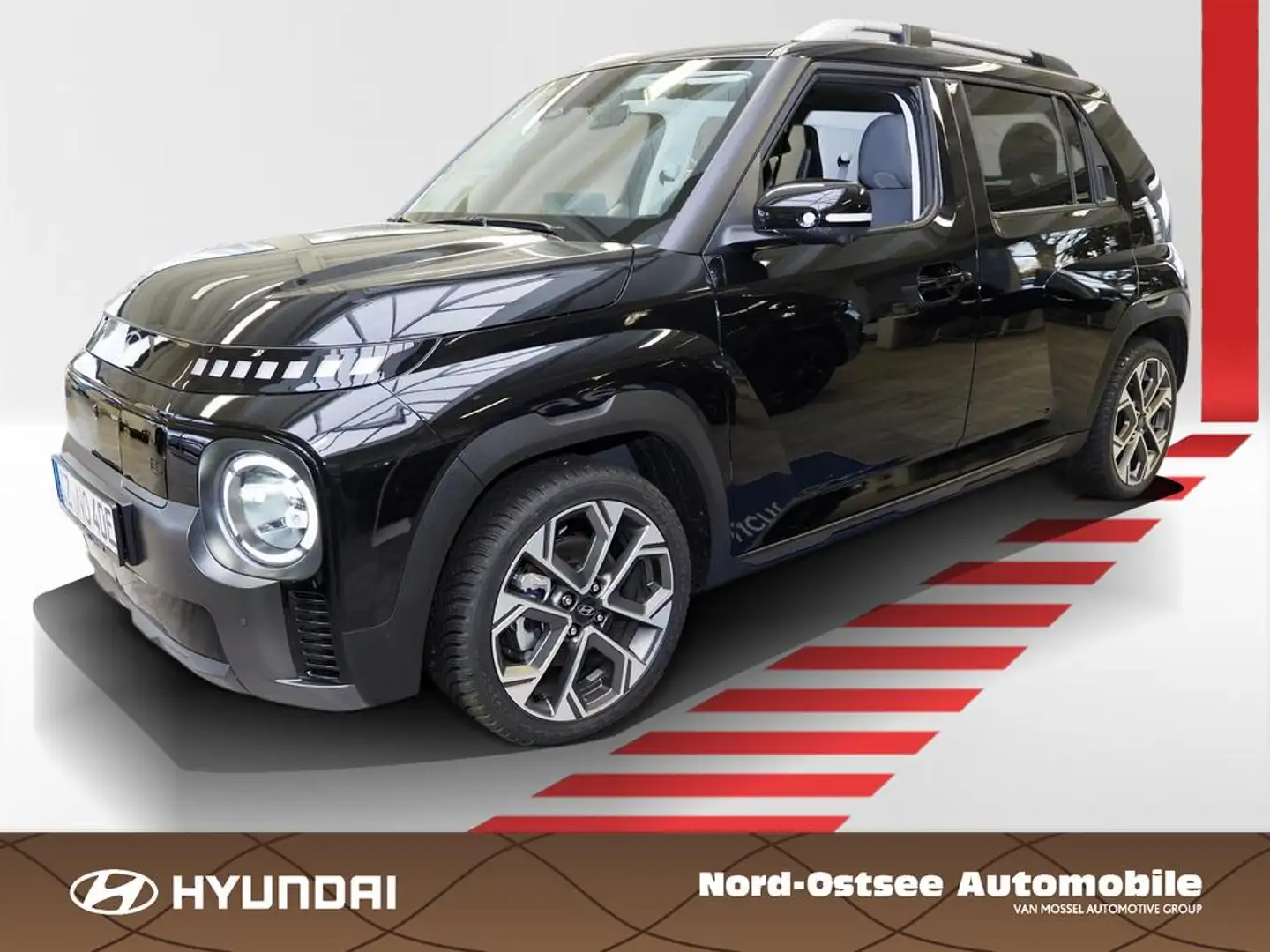 Hyundai Inster Cross EV Effizienz-, Assistenz-,V2L-Paket Schwarz - 1