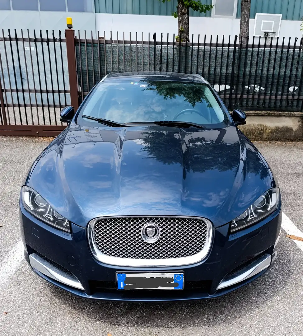 Jaguar XF XF 2013 Sportbrake  2.2d 200cv auto Blu/Azzurro - 1