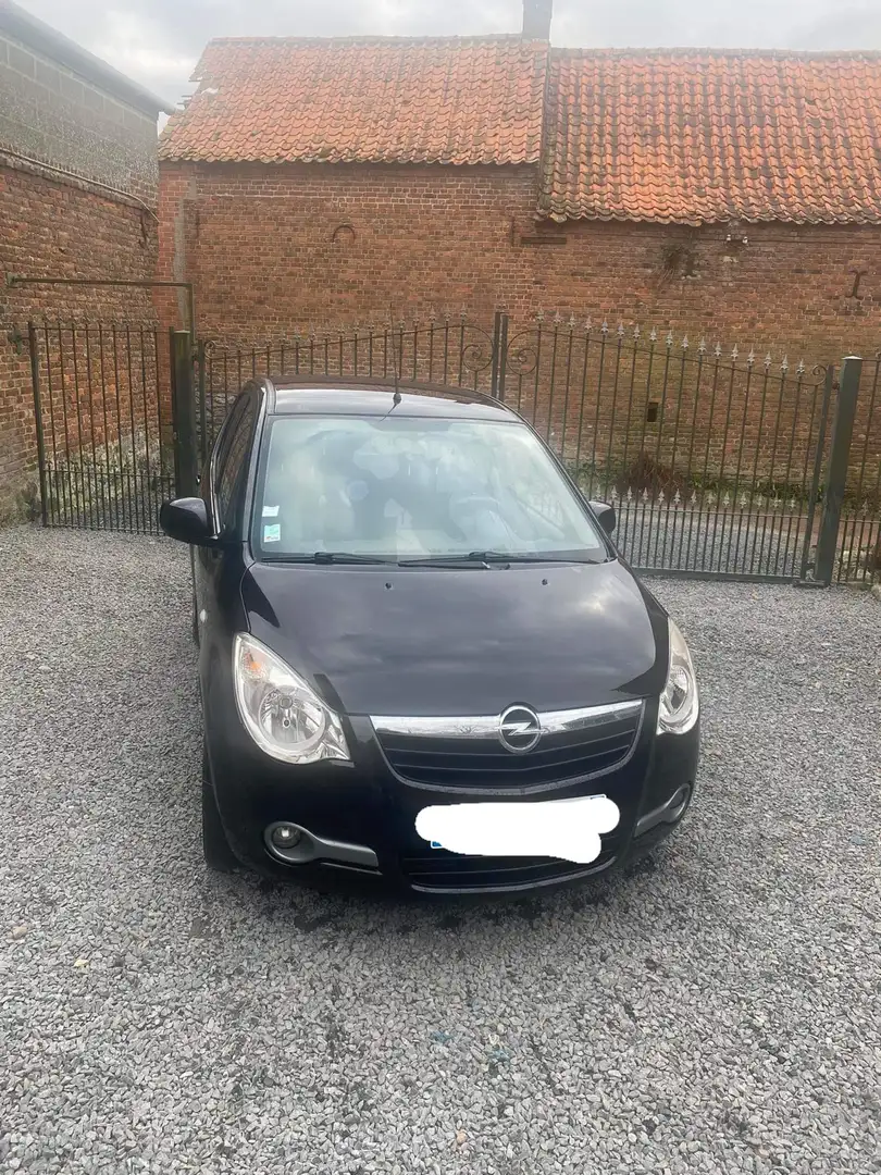 Opel Agila 1000 essence + GPL Negro - 1