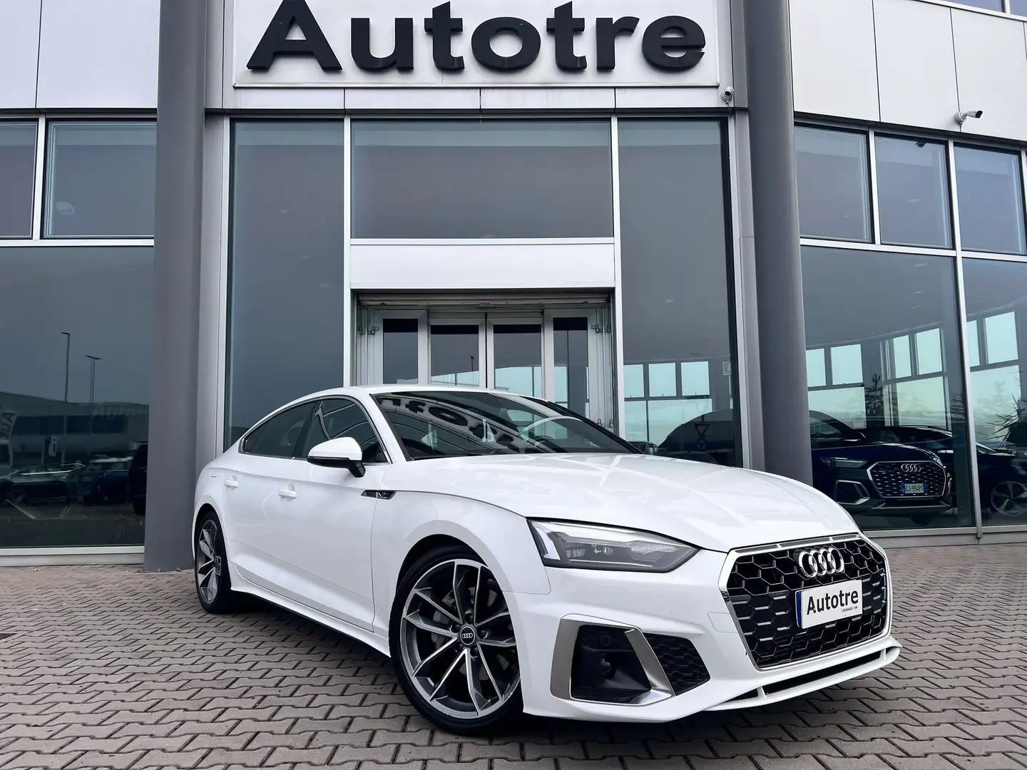 Audi A5 A5 SPB 40 TFSI S tronic S line Plus edition Bianco - 1