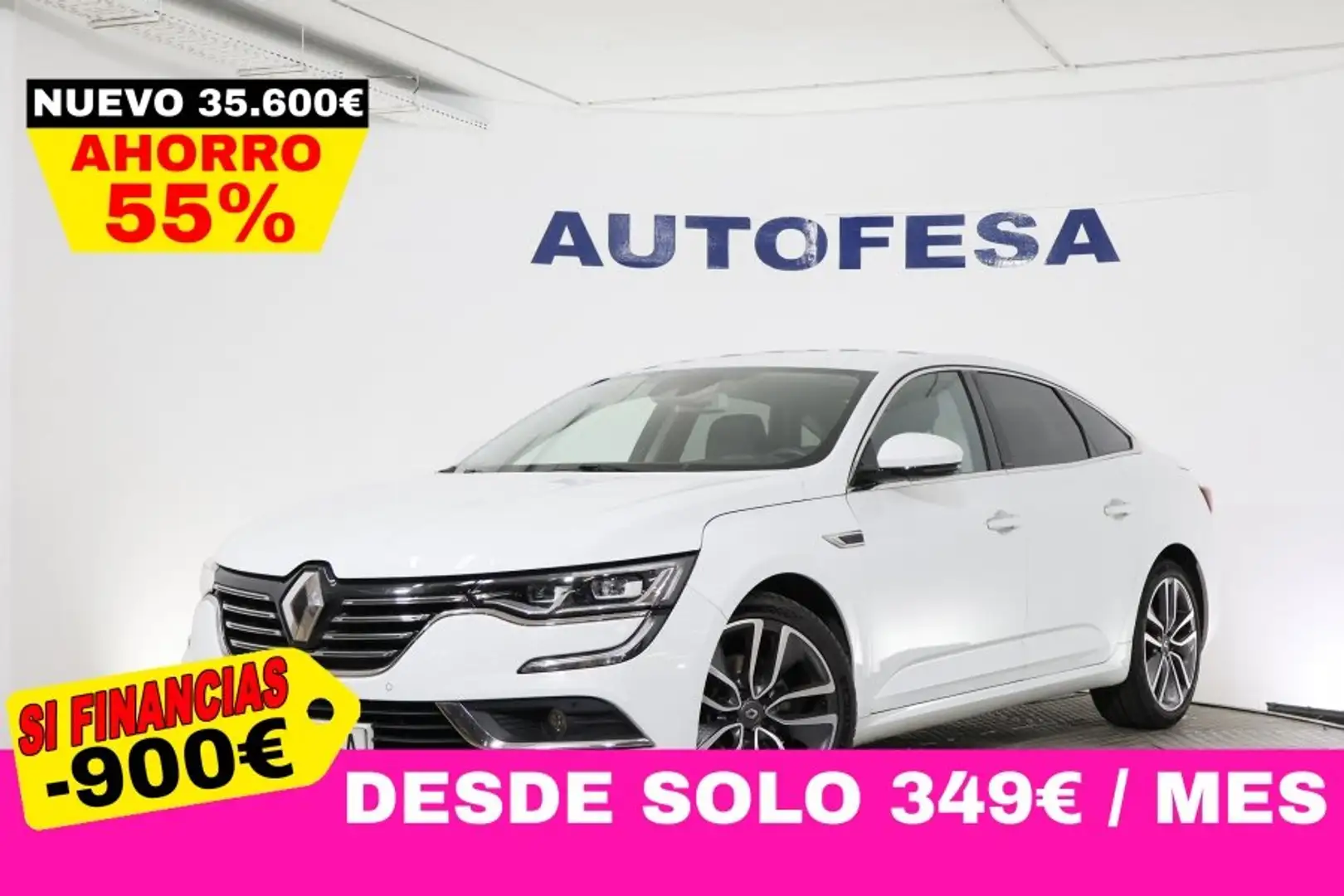 Renault Talisman 1.6 DCI INTENS 160cv AUTO 4P # NAVY Blanc - 1