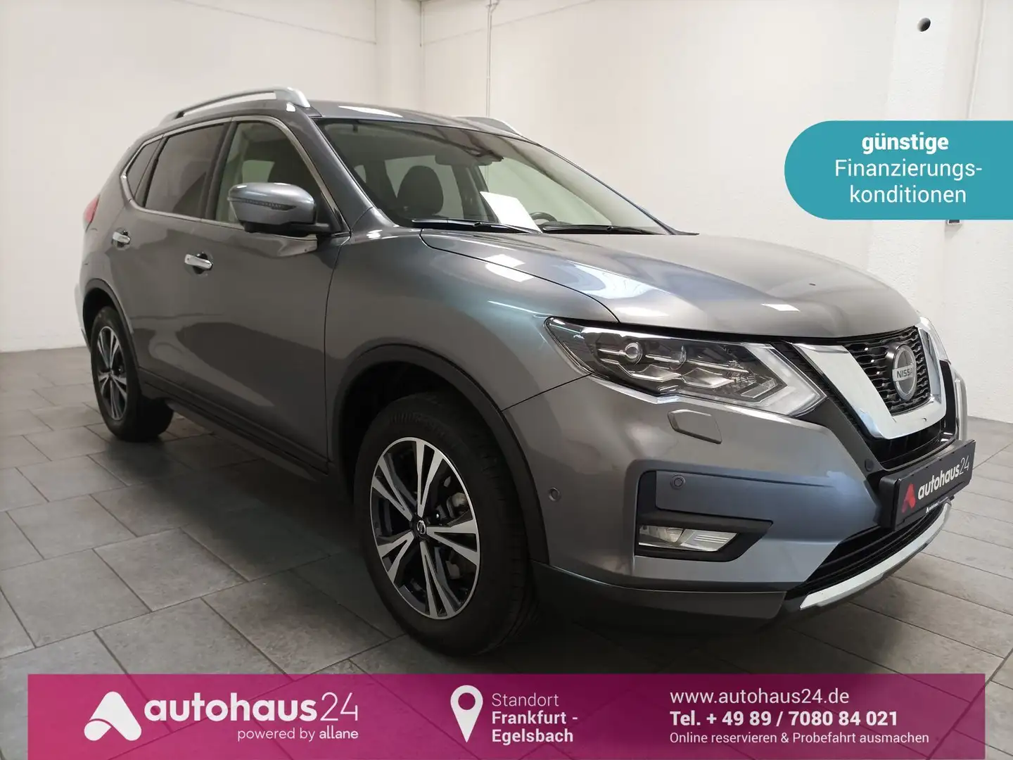 Nissan X-Trail 1.7 dCi N-Connecta|Bluetooth|LED| Grau - 1