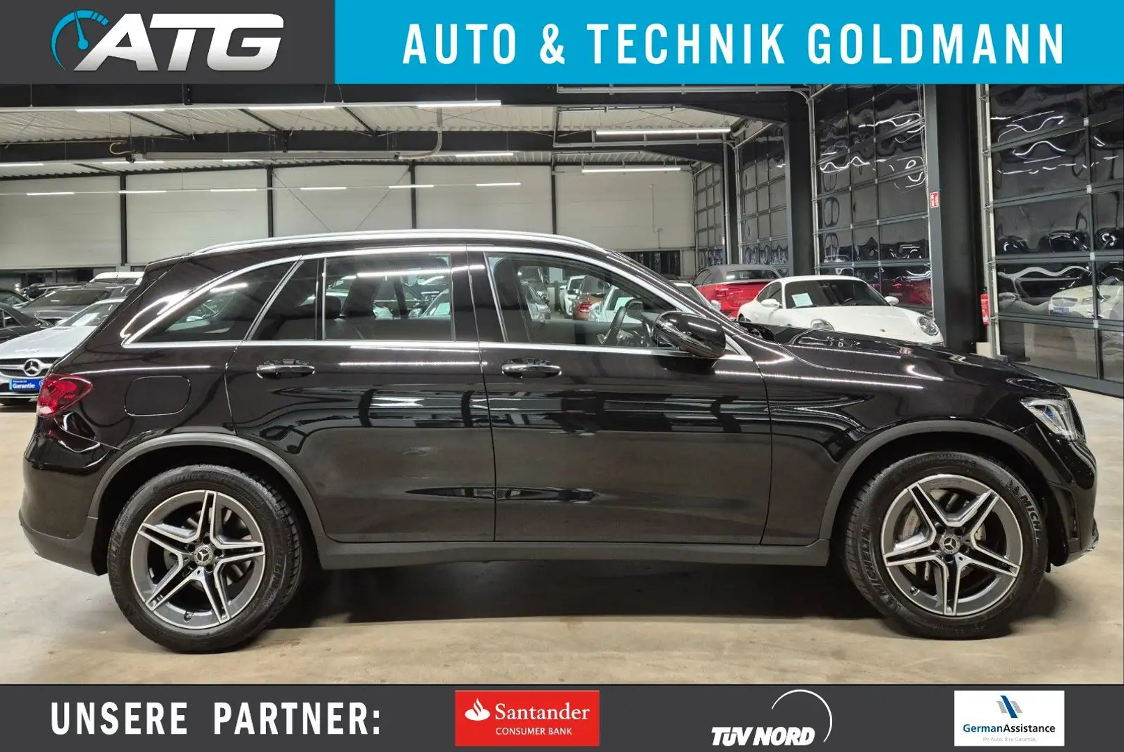 Mercedes-Benz GLC 400 d 4M AMG LINE LEDER NAV LED DISTRONIC 360 Schwarz - 1