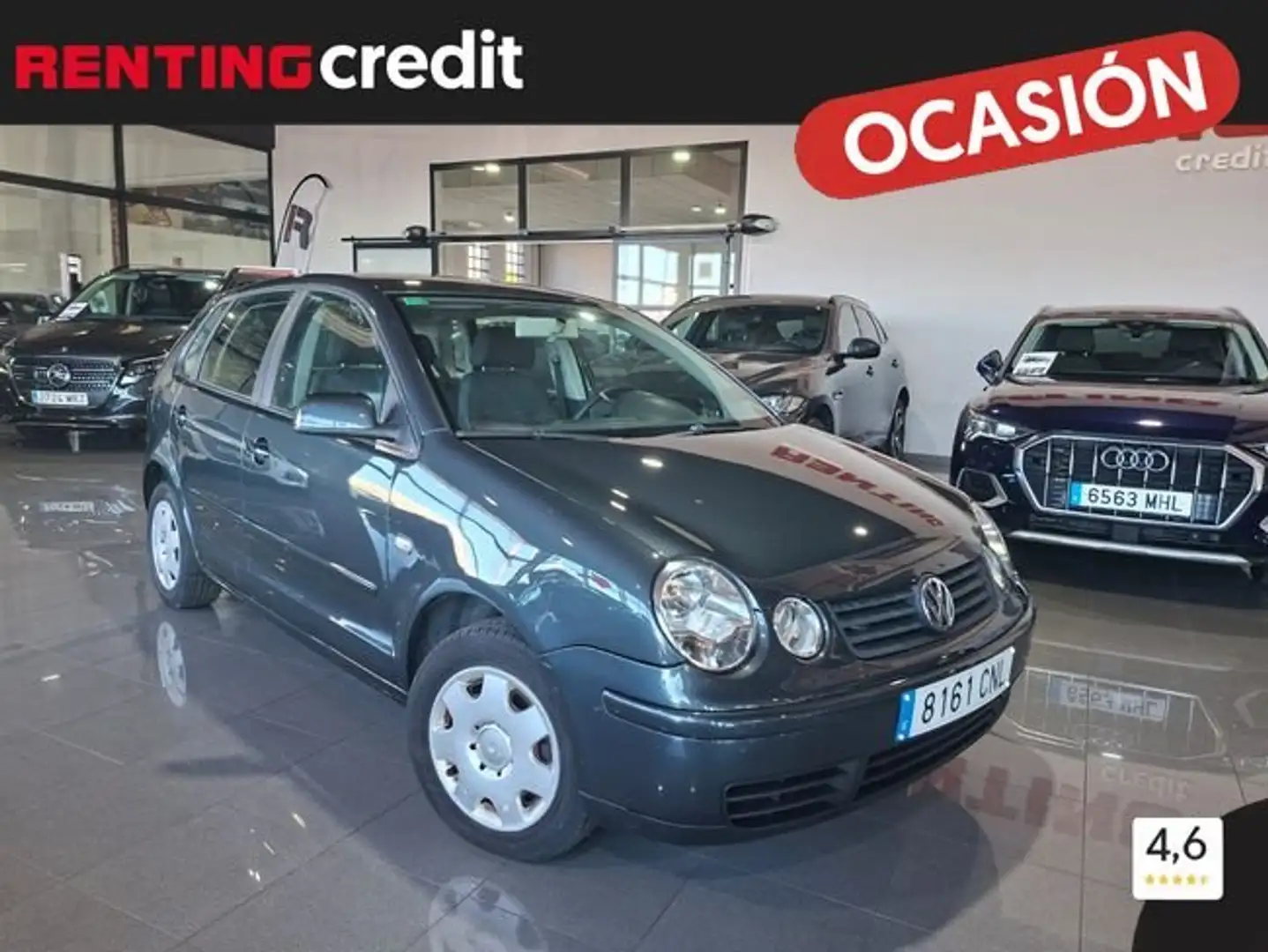 Volkswagen Polo 1.4 Trendline Gris - 1