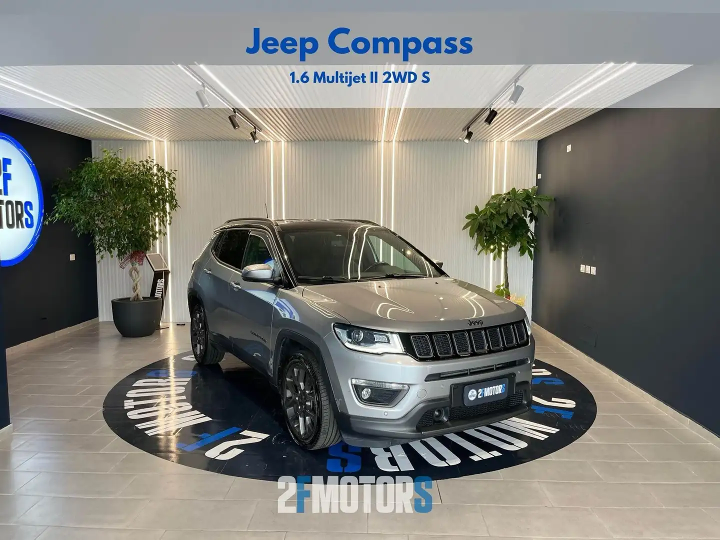 Jeep Compass 1.6 mjt S 2wd 120cv Grigio - 1