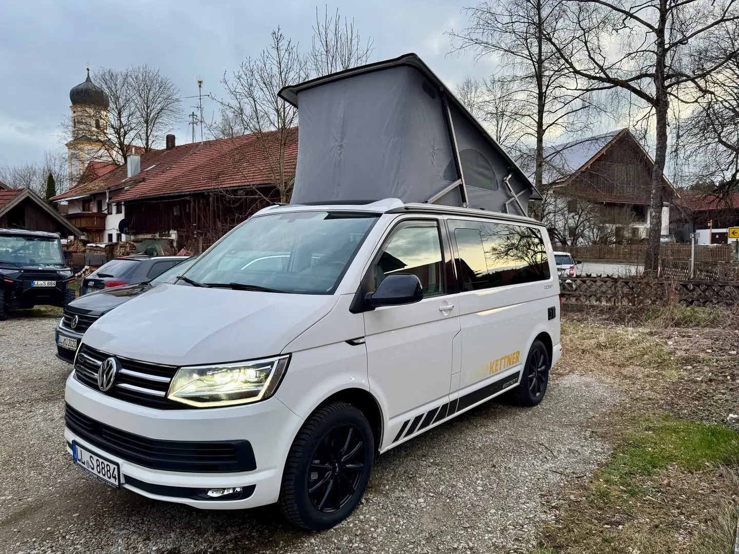 Volkswagen T6 California 4MOTION DSG Ocean Edition AHK Küche Zelt Weiß - 1