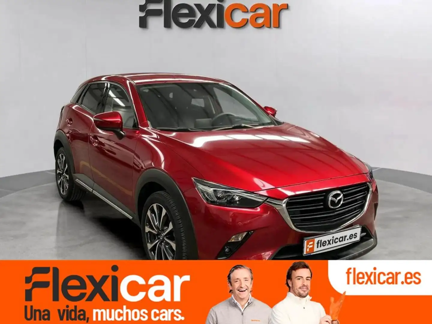 Mazda CX-3 2.0 Skyactiv-G Zenith 2WD Aut. 89kW Rojo - 1