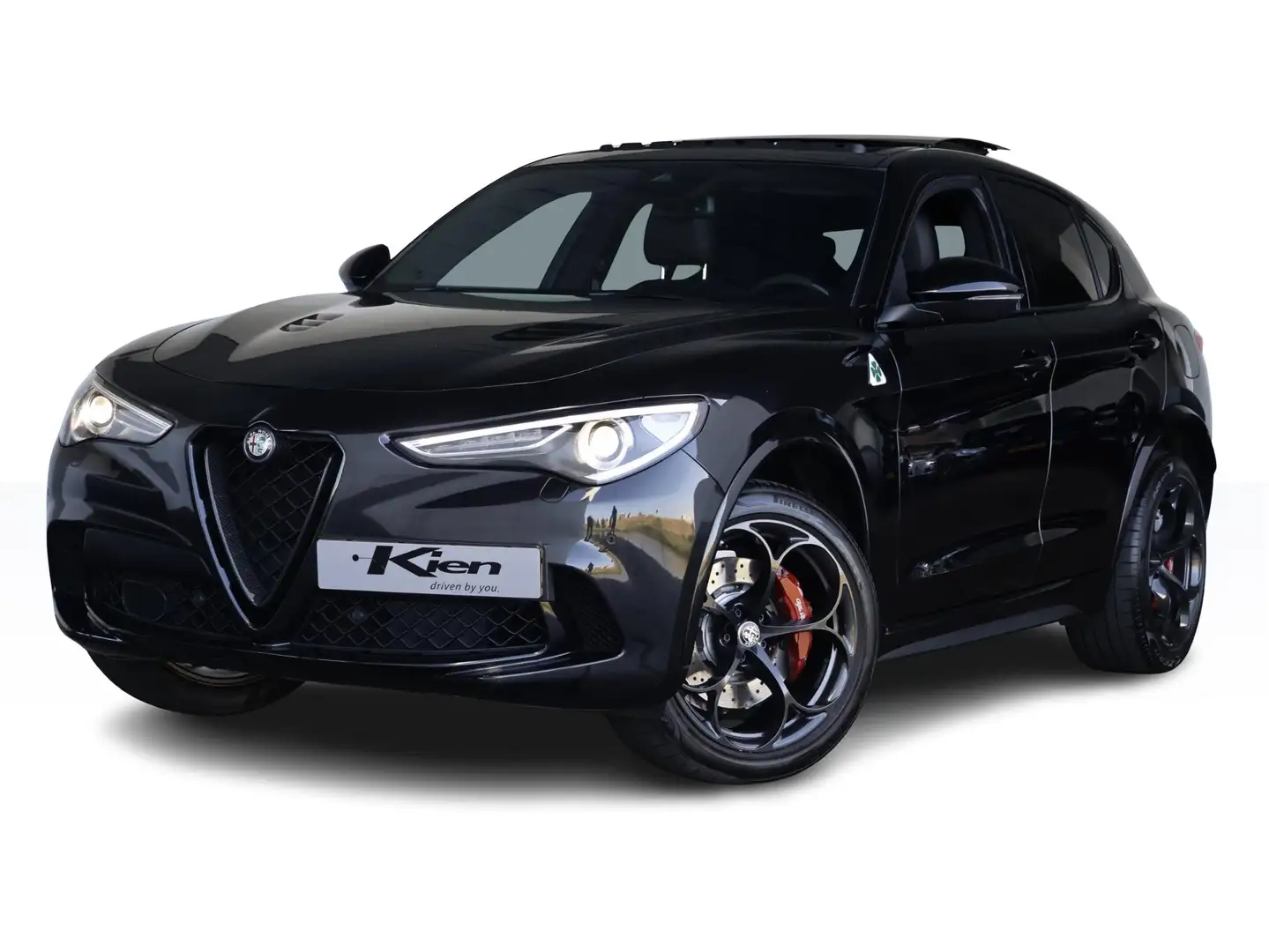 Alfa Romeo Stelvio 2.9 V6 AWD Quadrifoglio | Pano-dak | Adaptief Demp Zwart - 1
