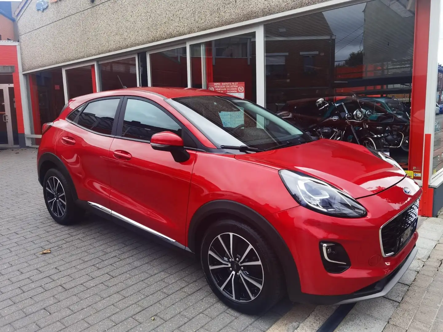 Ford Puma ETAT NEUF...OPTIONS...GARANTIE...53000KM... Rouge - 2