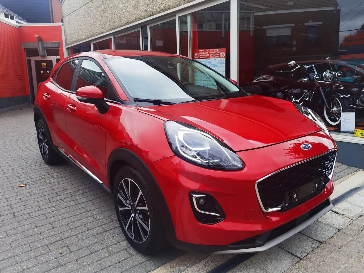 Ford Puma ETAT NEUF...OPTIONS...GARANTIE...53000KM... Rouge - 1