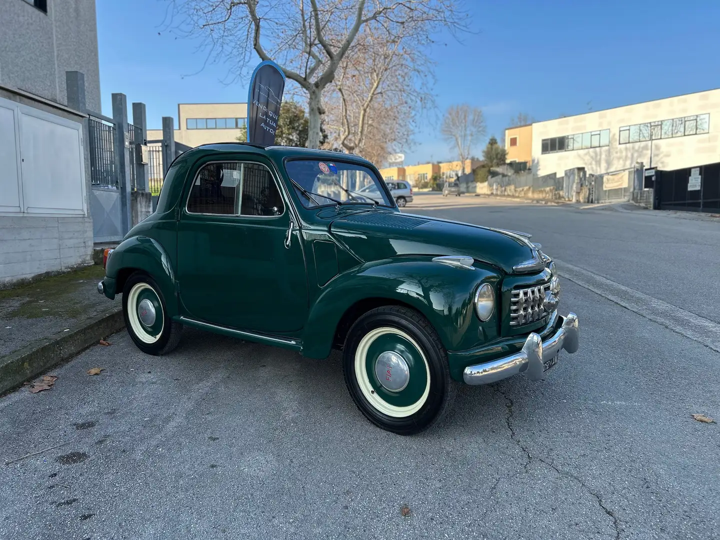 Fiat Topolino 500C TRASFORMABILE Verde - 1