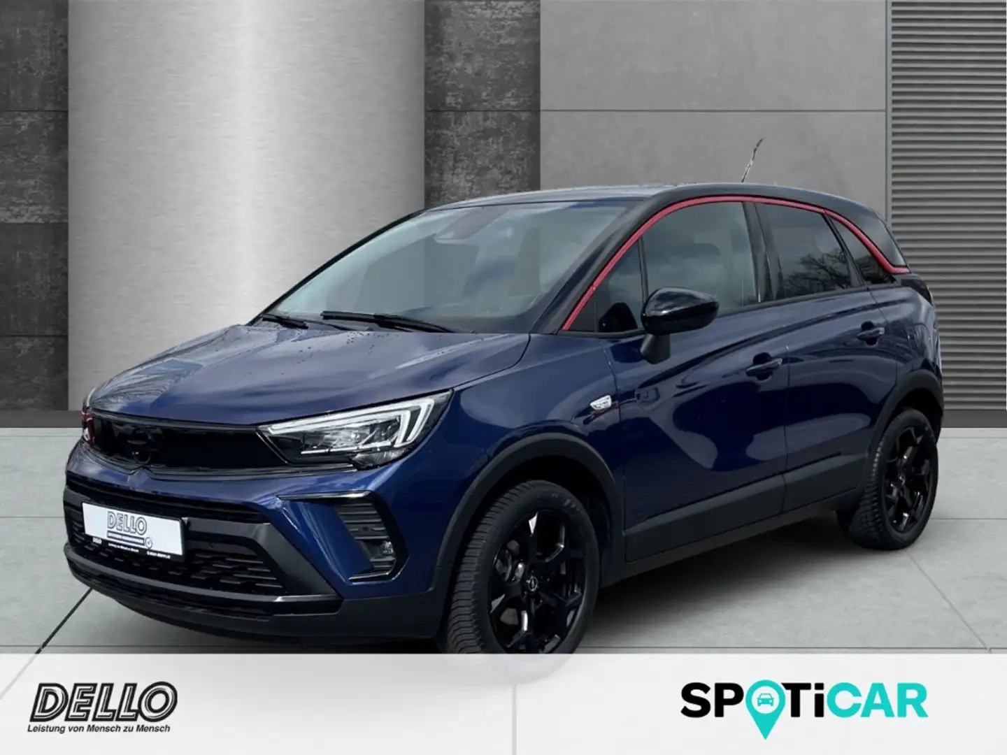 Opel Crossland GS-Line Autom. LED PDC RFK SHZ Apple CarPlay Andro Azul - 1