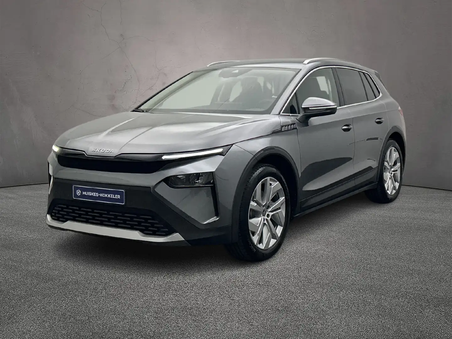 Skoda Elroq Elektromotor 63 kWh 204pk Business Edition - Tour Gris - 1