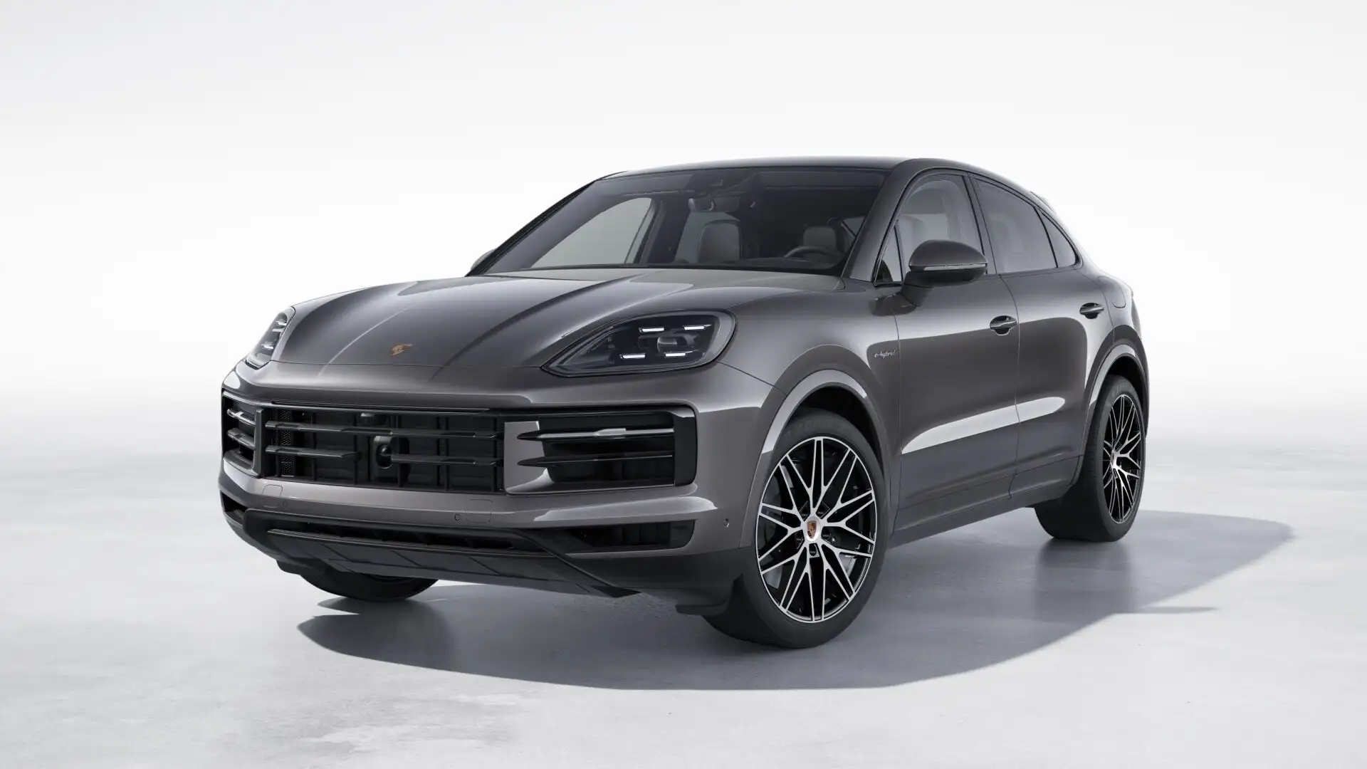 Porsche Cayenne E-Hybrid Coupé Grijs - 1