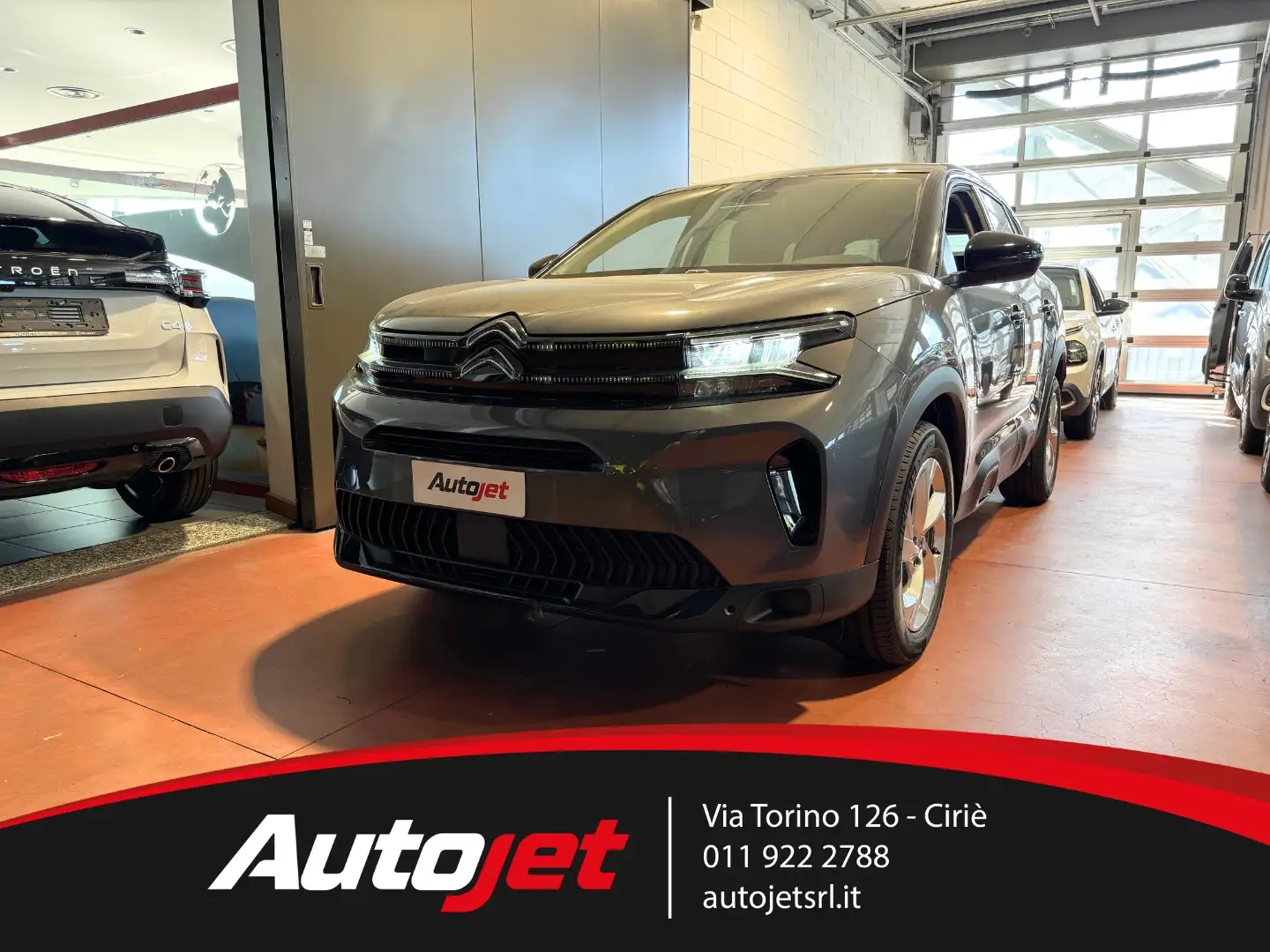 Citroen C5 Aircross 1.2 Hybrid e-DCS6 Plus Grigio - 1