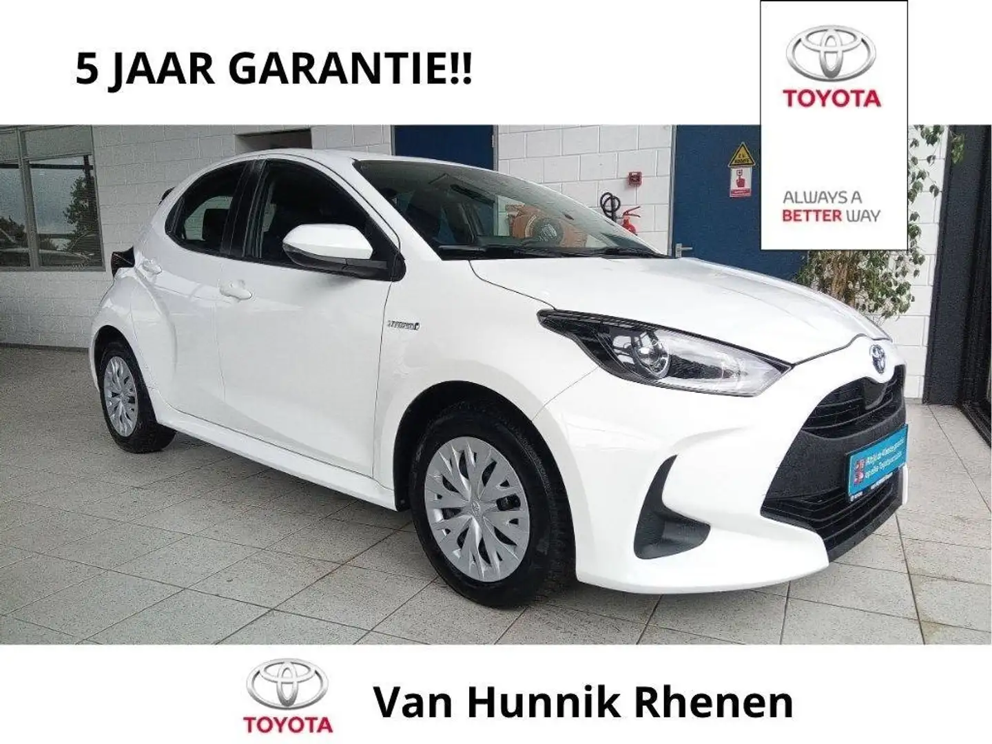 Toyota Yaris 1.5 Hyb. Active | Android/Apple | Camera | Climat Bianco - 1