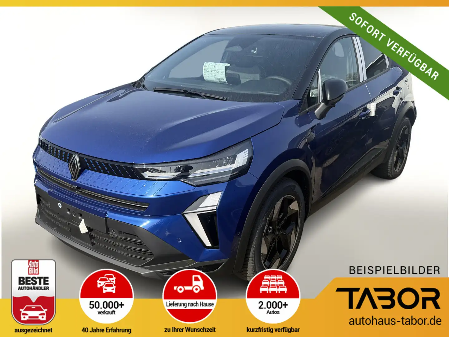 Renault Captur CAPTUR Techno Eco-G 100 SHZ PDC Nav UVP-18%* Blau - 1