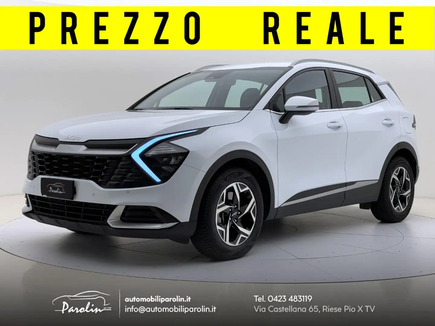 Kia Sportage 1.6 CRDi MHEV DCT Business prezzo REALE Bianco - 1