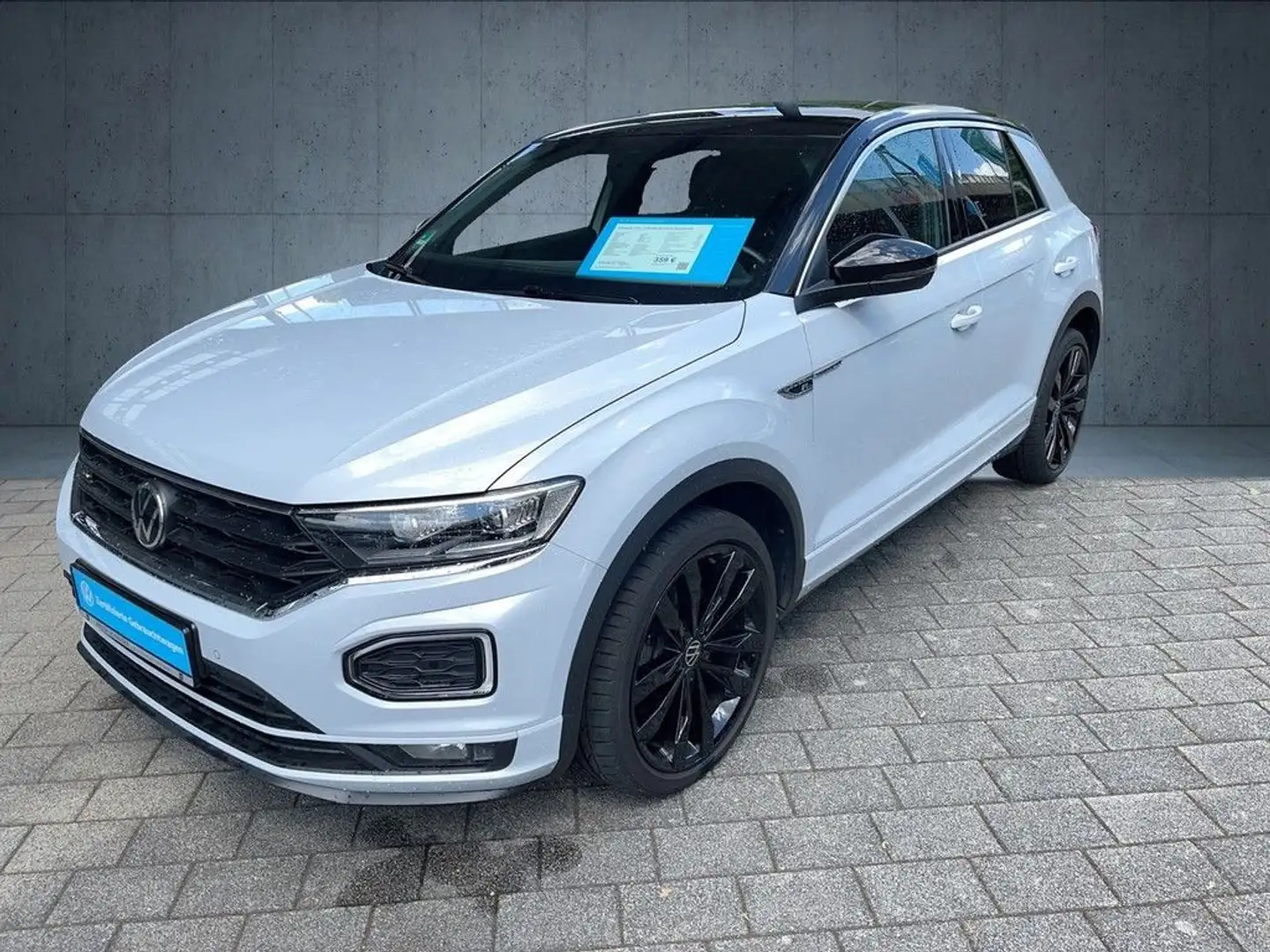 Volkswagen T-Roc 1.5 TSI DSG Sport R-line Navi LED ACC Ezüst - 2