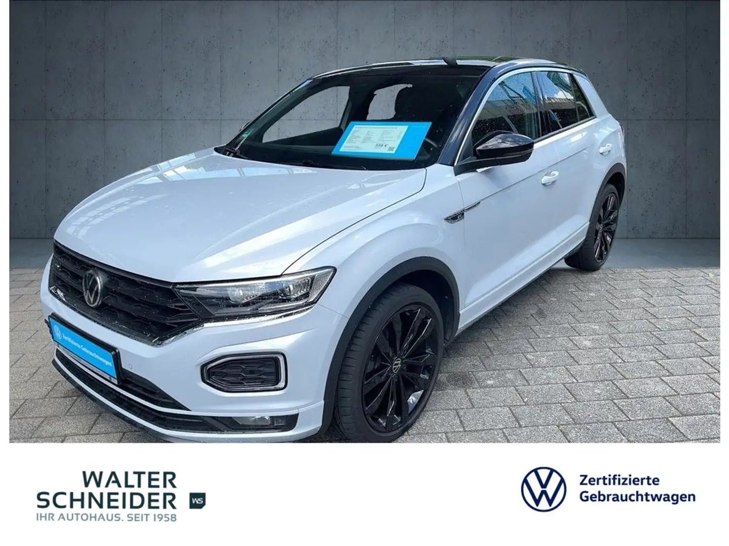 Volkswagen T-Roc 1.5 TSI DSG Sport R-line Navi LED ACC Ezüst - 1