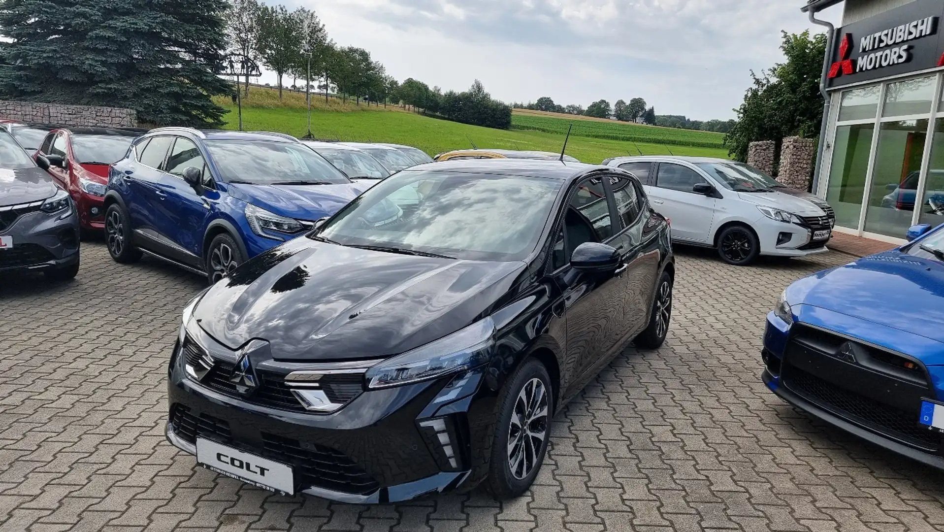 Mitsubishi Colt PLUS 1.0 T-Benziner 6-Gang 8Jahre Garantie Schwarz - 1
