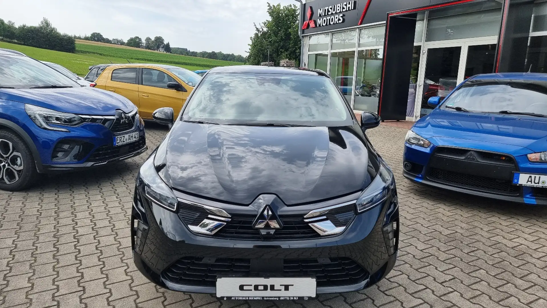 Mitsubishi Colt PLUS 1.0 T-Benziner 6-Gang 8Jahre Garantie Schwarz - 2