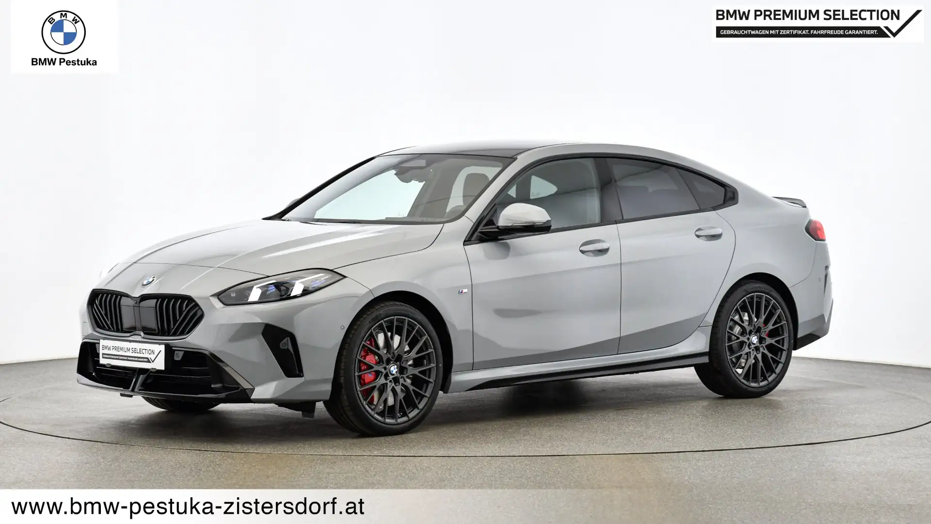 BMW 218 218d Gran Coupe Gris - 1
