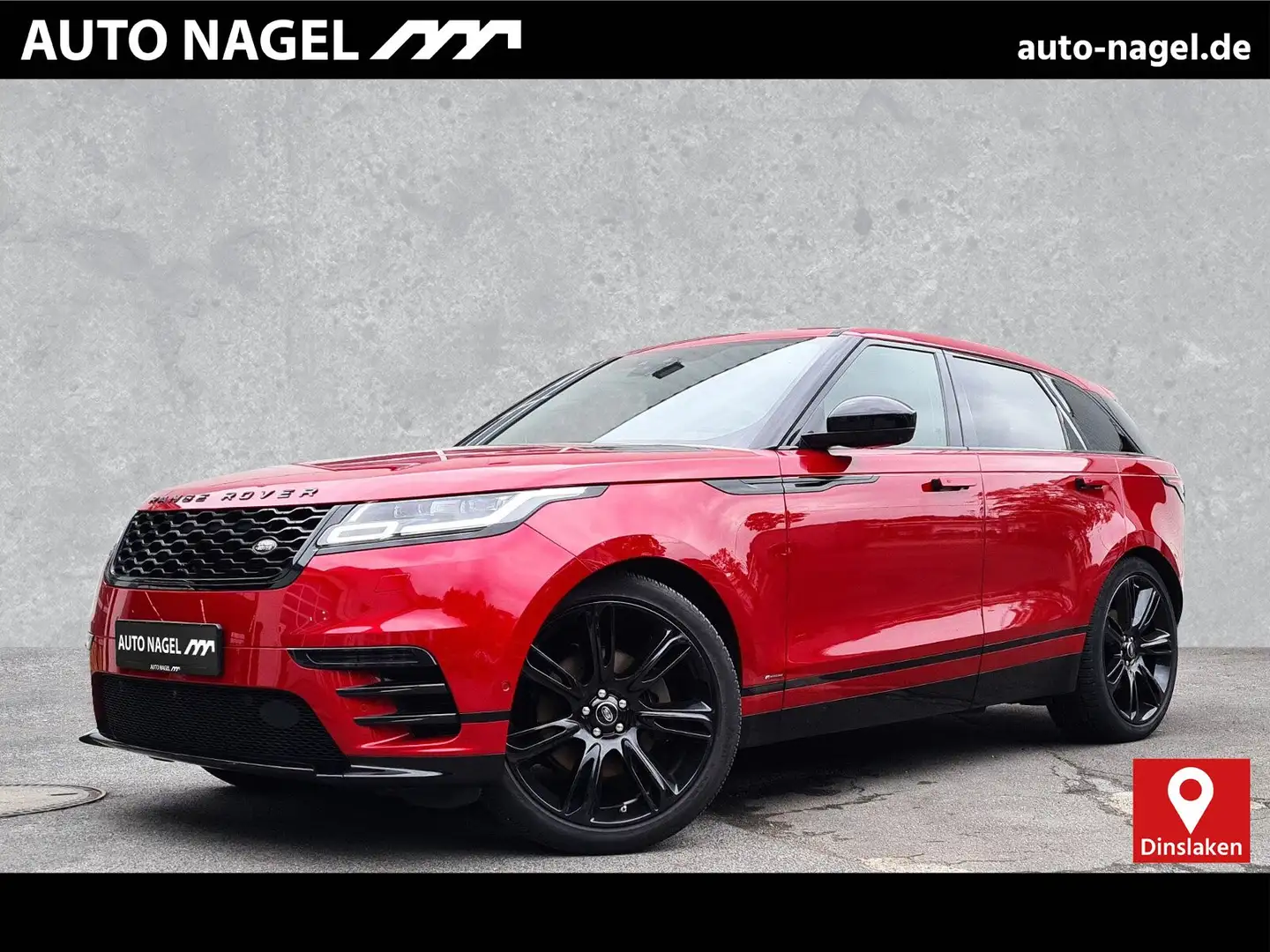 Land Rover Range Rover Velar Range Rover Velar D300 R-Dyn. HSE 22"AHK WinterP Rot - 1