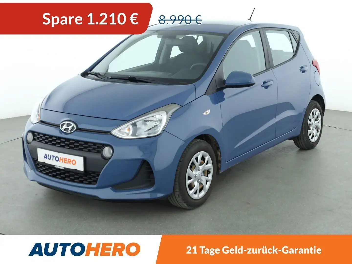 Hyundai i10 1.2 Style*KLIMA*GARANTIE* Blau - 1
