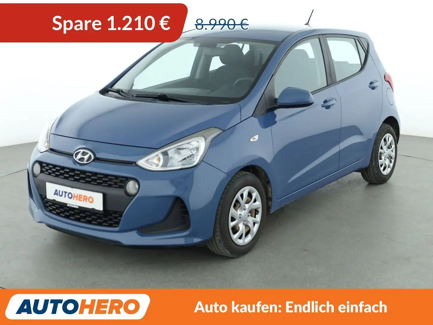 Hyundai i10 1.2 Style*KLIMA*GARANTIE* Blu/Azzurro - 1