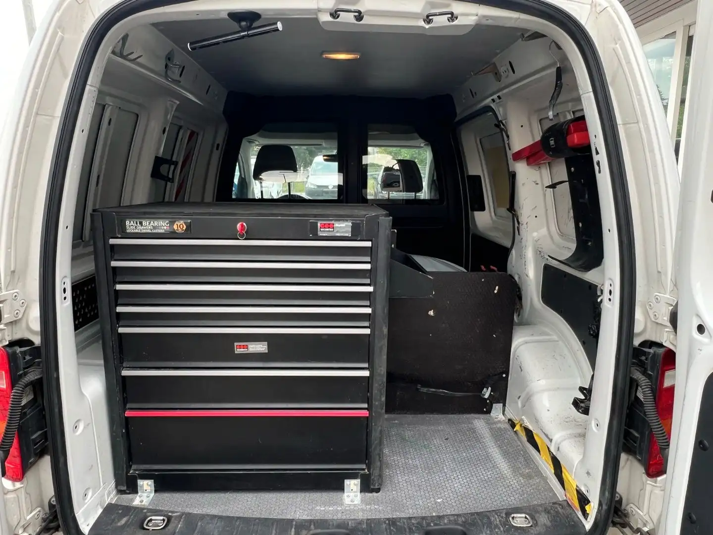 Volkswagen Caddy CADDY KASTEN BMT/SITZHZG./REGALE/TEMPO/TÜV+SERV. Bianco - 2