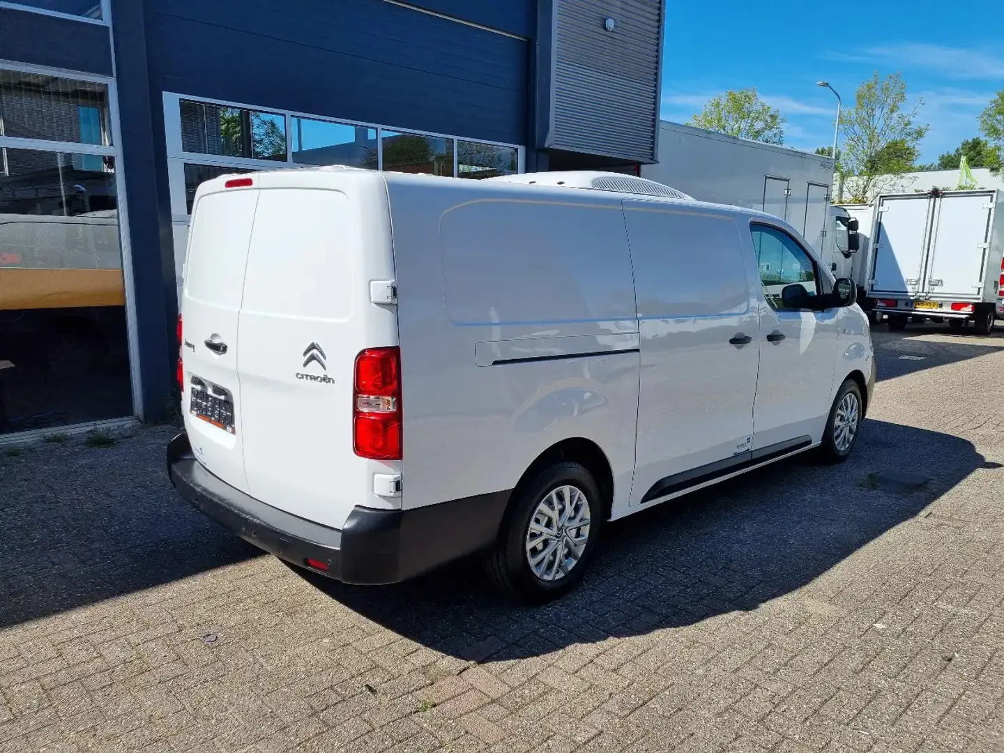 Citroen Jumpy 2.0 HDI 130 PK Maxi Koelwagen Thermoking B100 MAX Blanc - 2