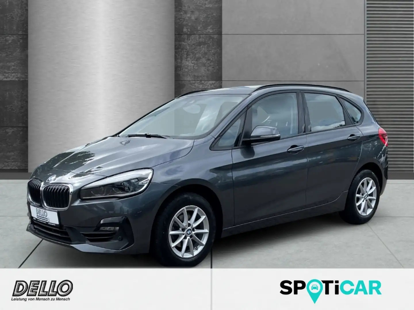 BMW 218 Active Tourer i Advantage PDCv+h SHZ Licht-Paket E Gris - 1