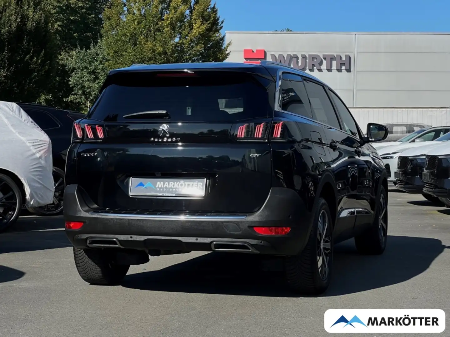 Peugeot 5008 GT 1.2 PureTech 130 7-Sitzer 1,99%/AHK/ACC Schwarz - 2