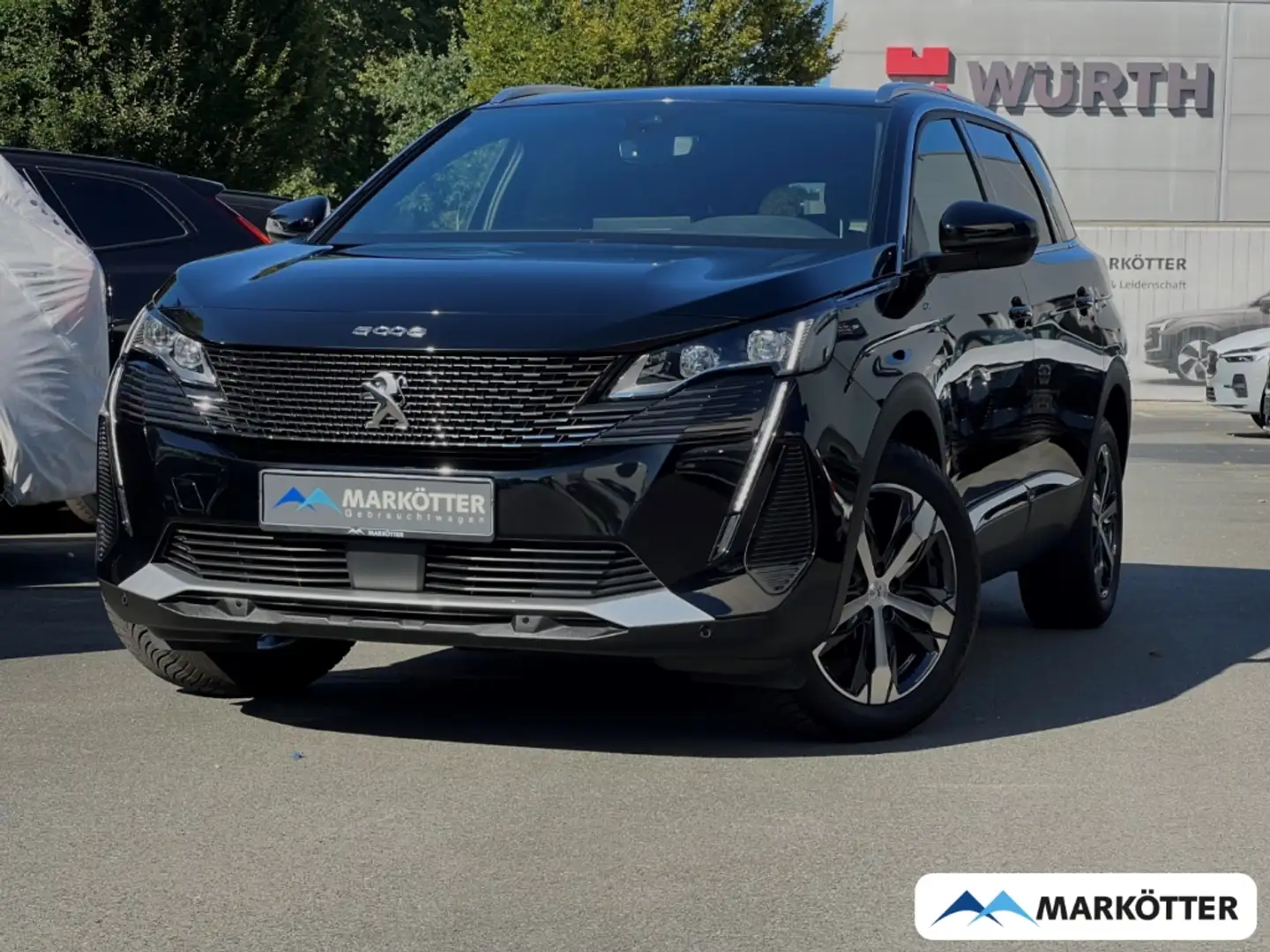 Peugeot 5008 GT 1.2 PureTech 130 7-Sitzer 1,99%/AHK/ACC Schwarz - 1