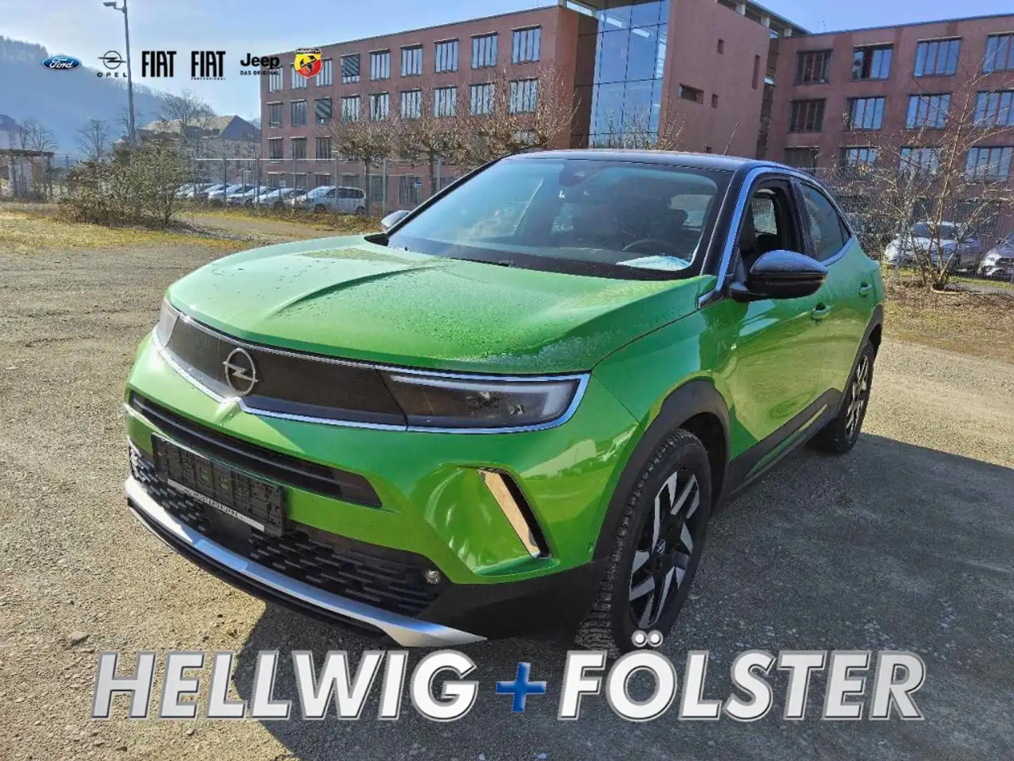 Opel Mokka-E Elegance 11kw Charger Shz Kamera PDC v+h Grün - 1