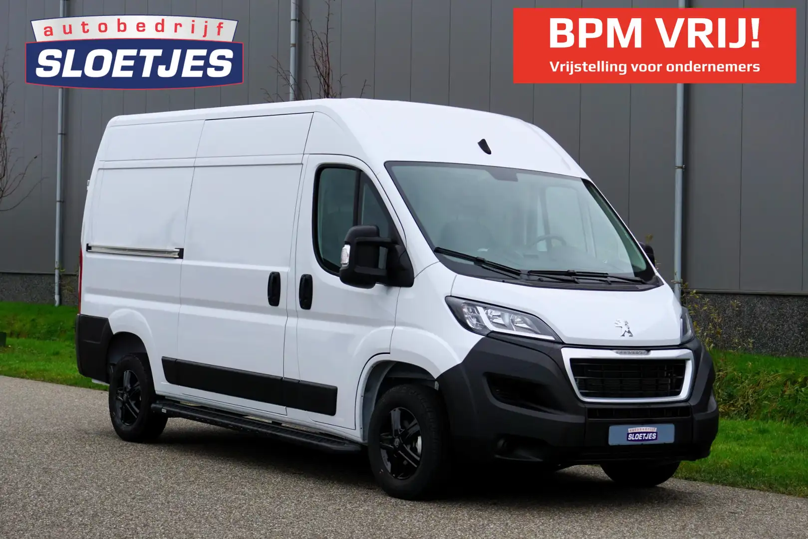 Peugeot Boxer 2.2 BlueHDi 140 L2H2 Nieuw |15 km |BPM vrij |Carpl Wit - 1