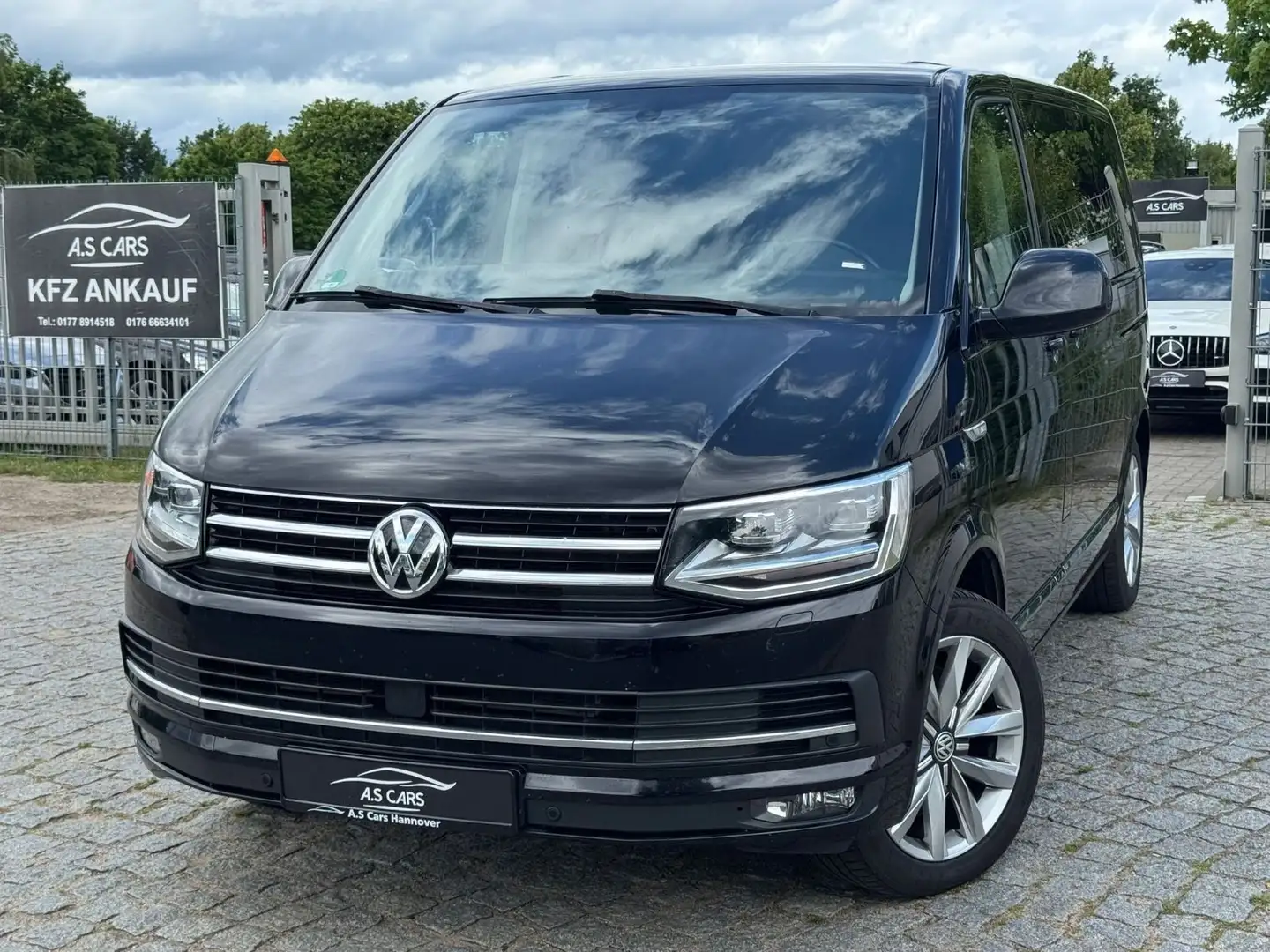 Volkswagen T6 Multivan Highline*Leder*LED*AHK*Elektr Schieb Negro - 1