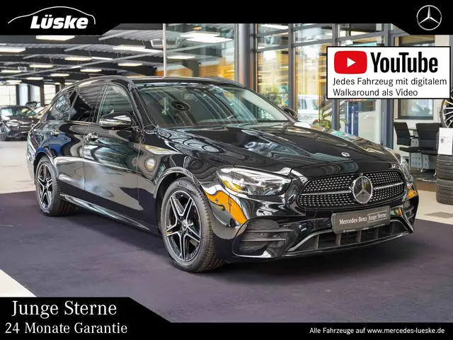 Mercedes-Benz E 220 E 220 d T AMG Line Night AHK Fahrassistenz 360°