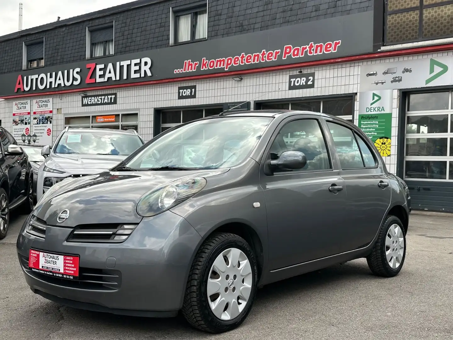 Nissan Micra City *TÜV*INS* Grau - 1