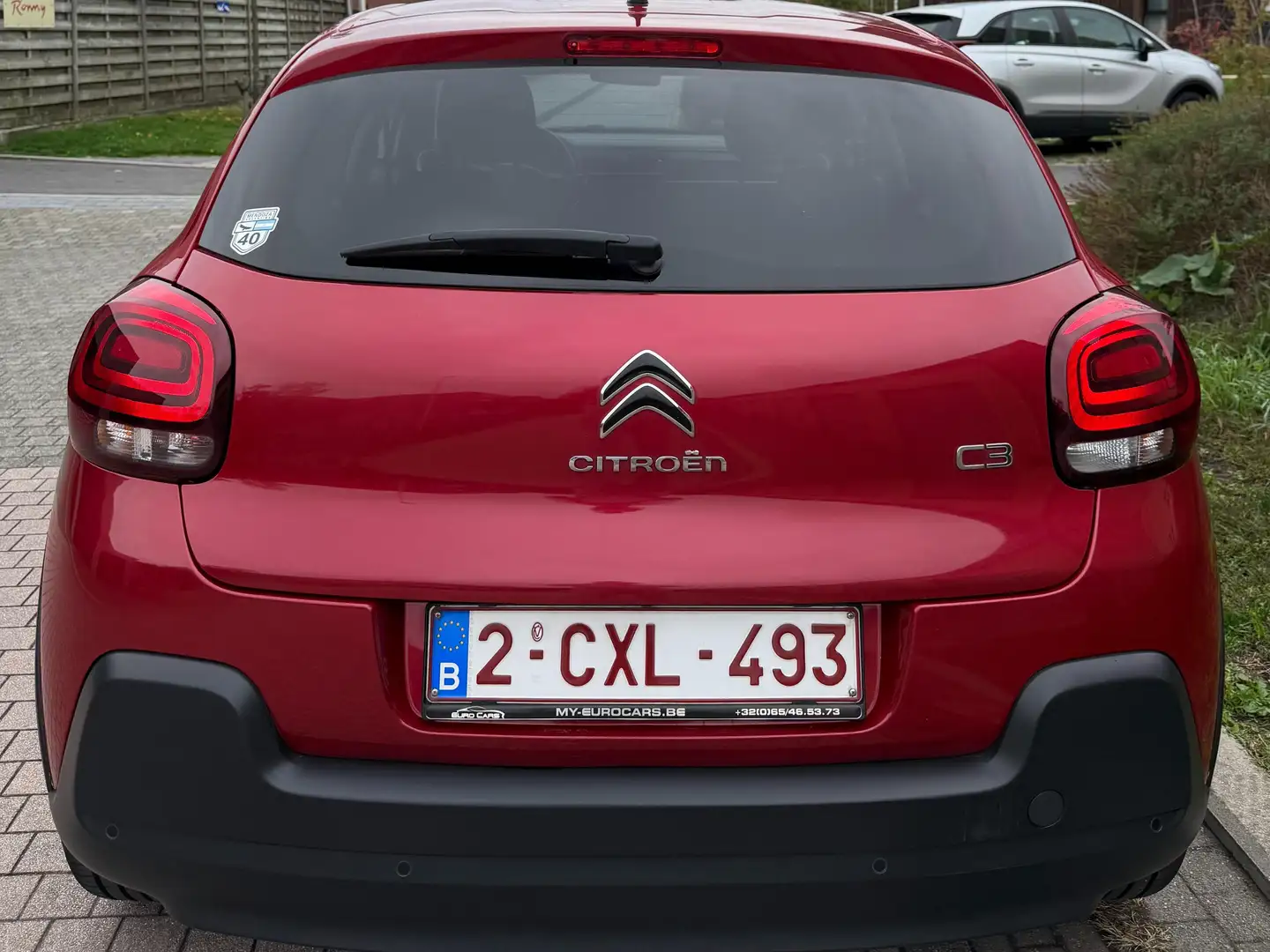 Citroen C3 C3 Pure Tech 82 FEEL Rood - 2