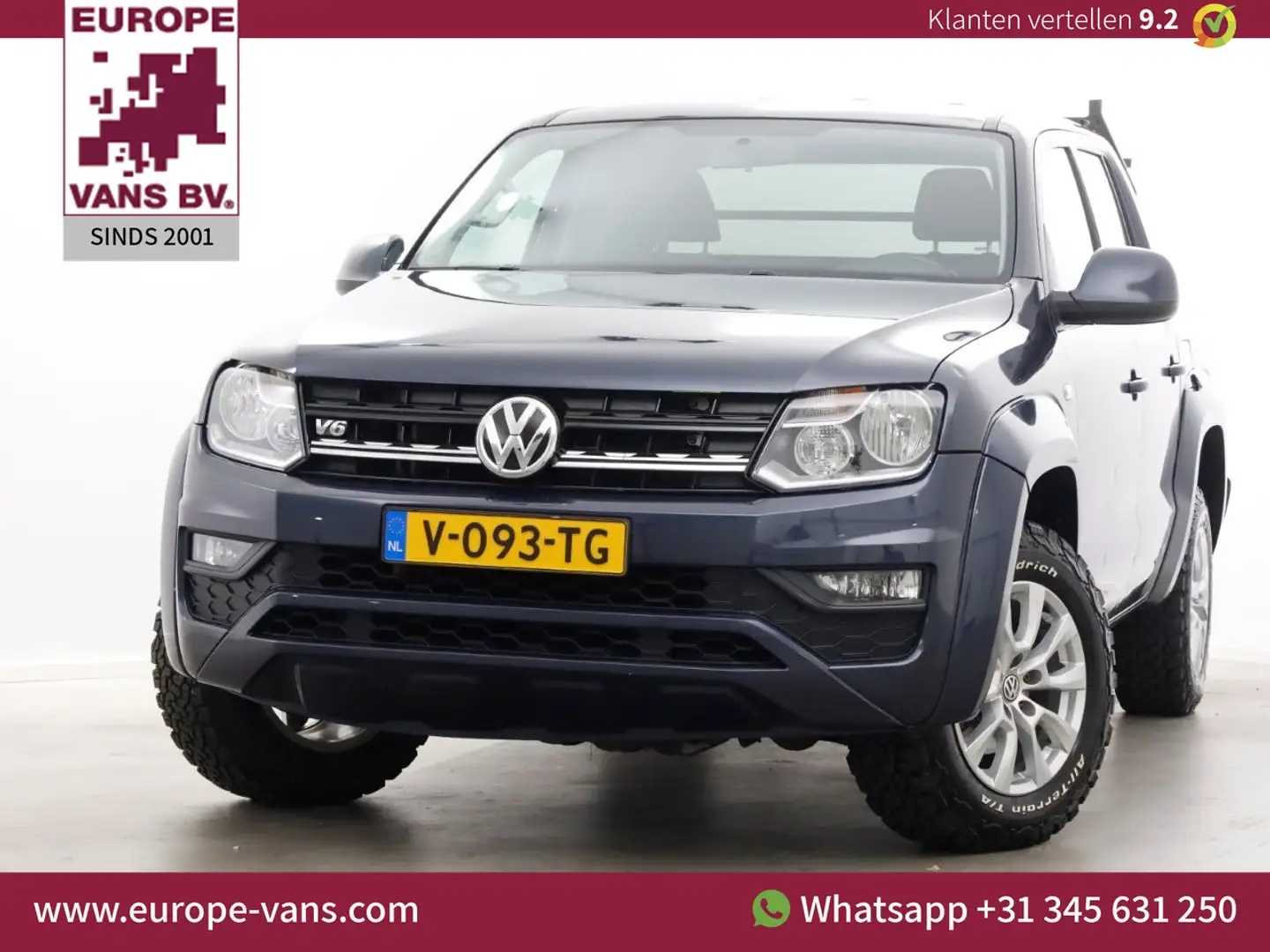 Volkswagen Amarok 3.0 TDI V6 163pk E6 4Motion 4X4 2-Persoons 11-2018 Azul - 1