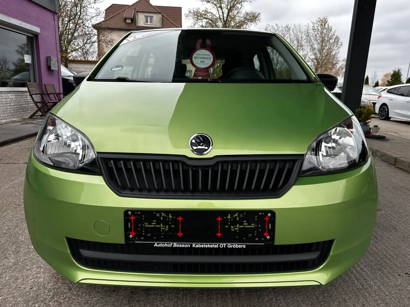Skoda Citigo Active "HU/AU+Service+Garantie" Zöld - 2