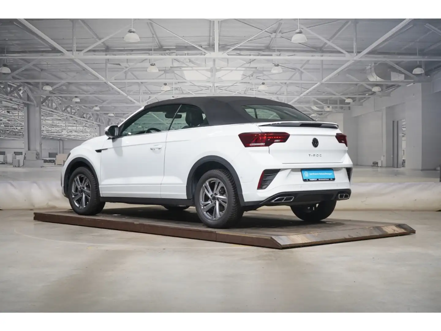Volkswagen T-Roc Cabriolet 1.5 TSI R-Line AHK LED NAVI ACC Weiß - 2