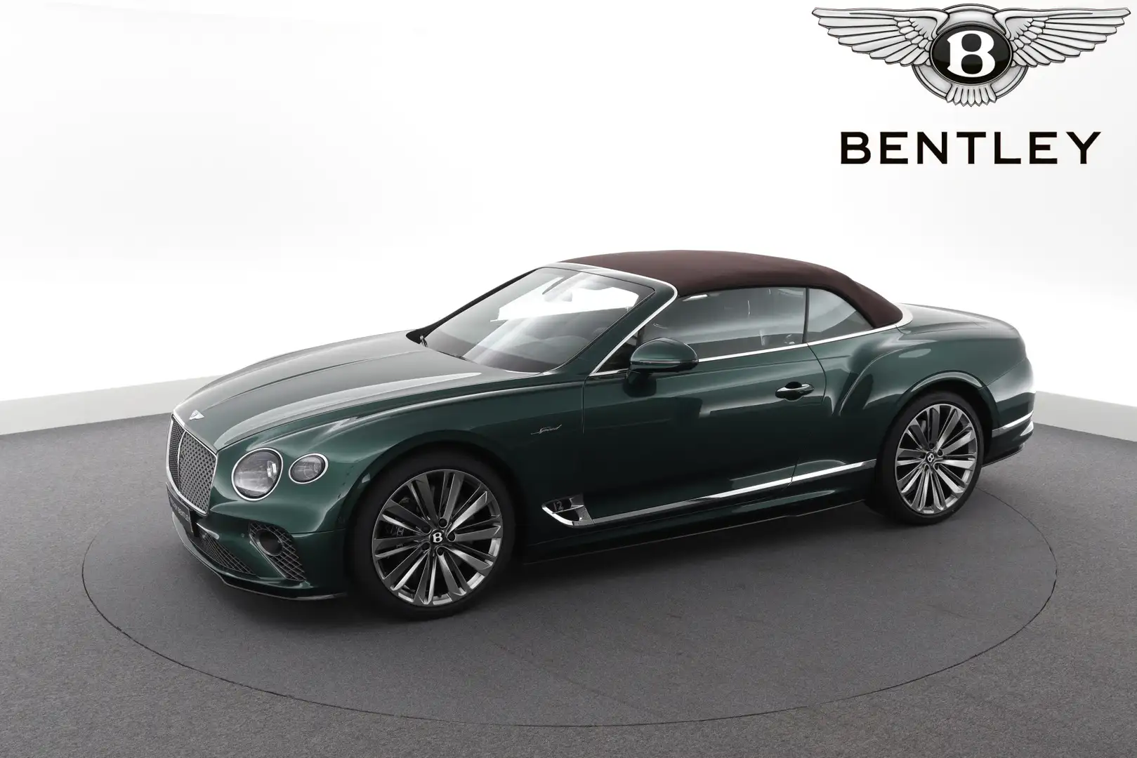 Bentley Continental GTC 6.0 W12 Speed zelena - 1