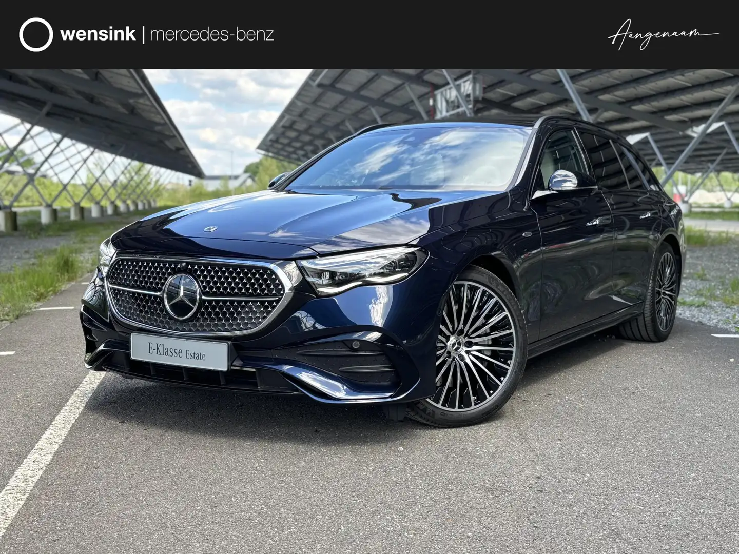 Mercedes-Benz E 300 Estate 300e AMG Line Sport Edition | Night | Super Niebieski - 1