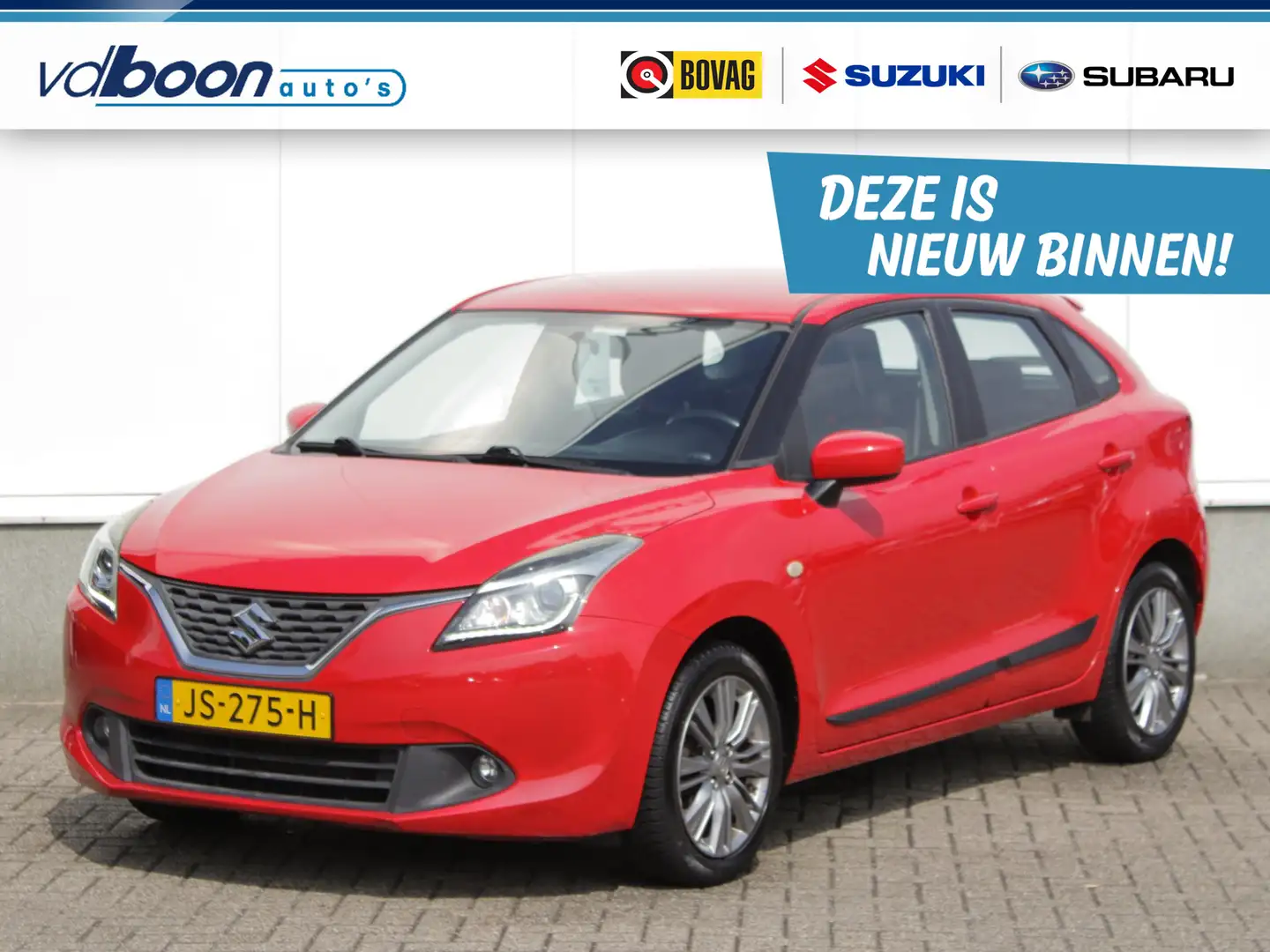 Suzuki Baleno 1.2 Exclusive | Airco | Park sens | Lm-Velgen Rojo - 1